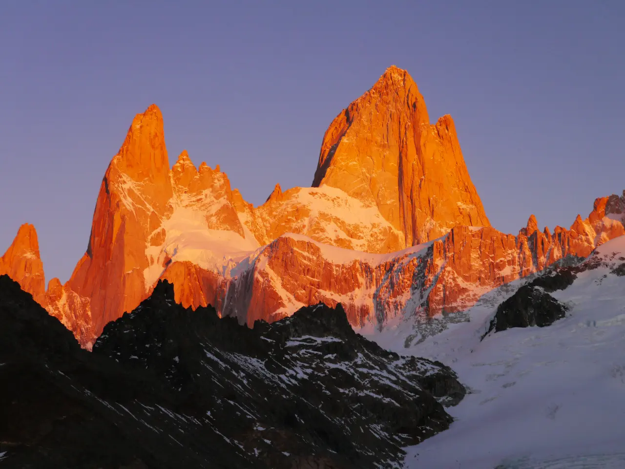 燃えるフィッツロイ　FitzRoy