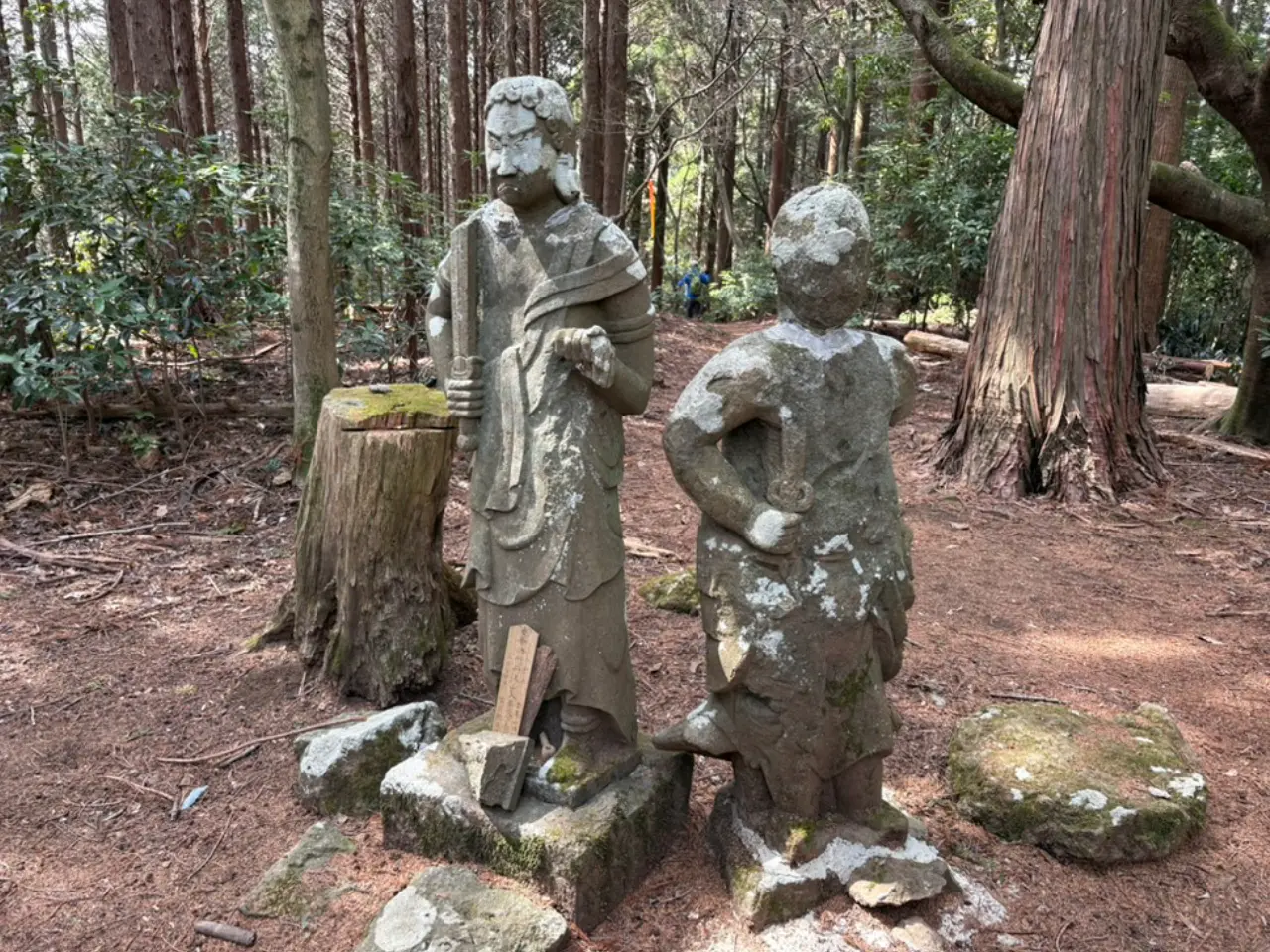 不動明王の石像